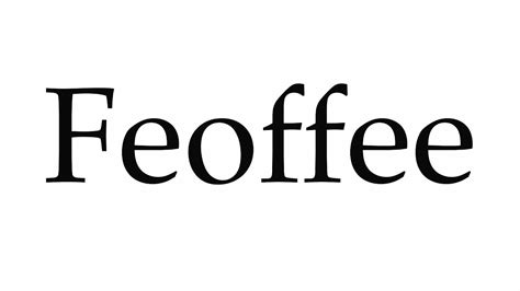 feoffed|Feoffee .